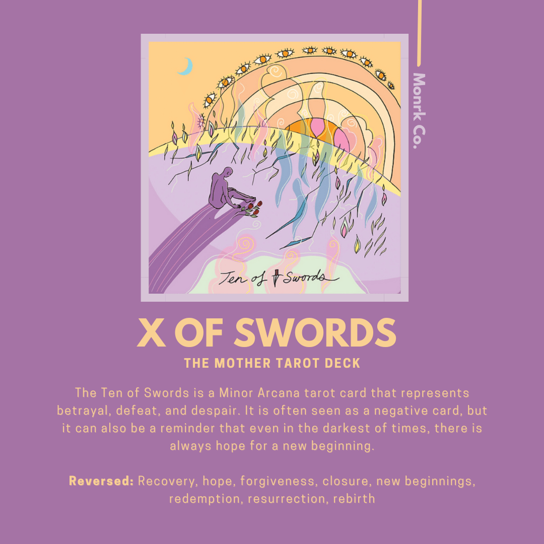 Tarot 10 of Swords: The End of a Cycle
