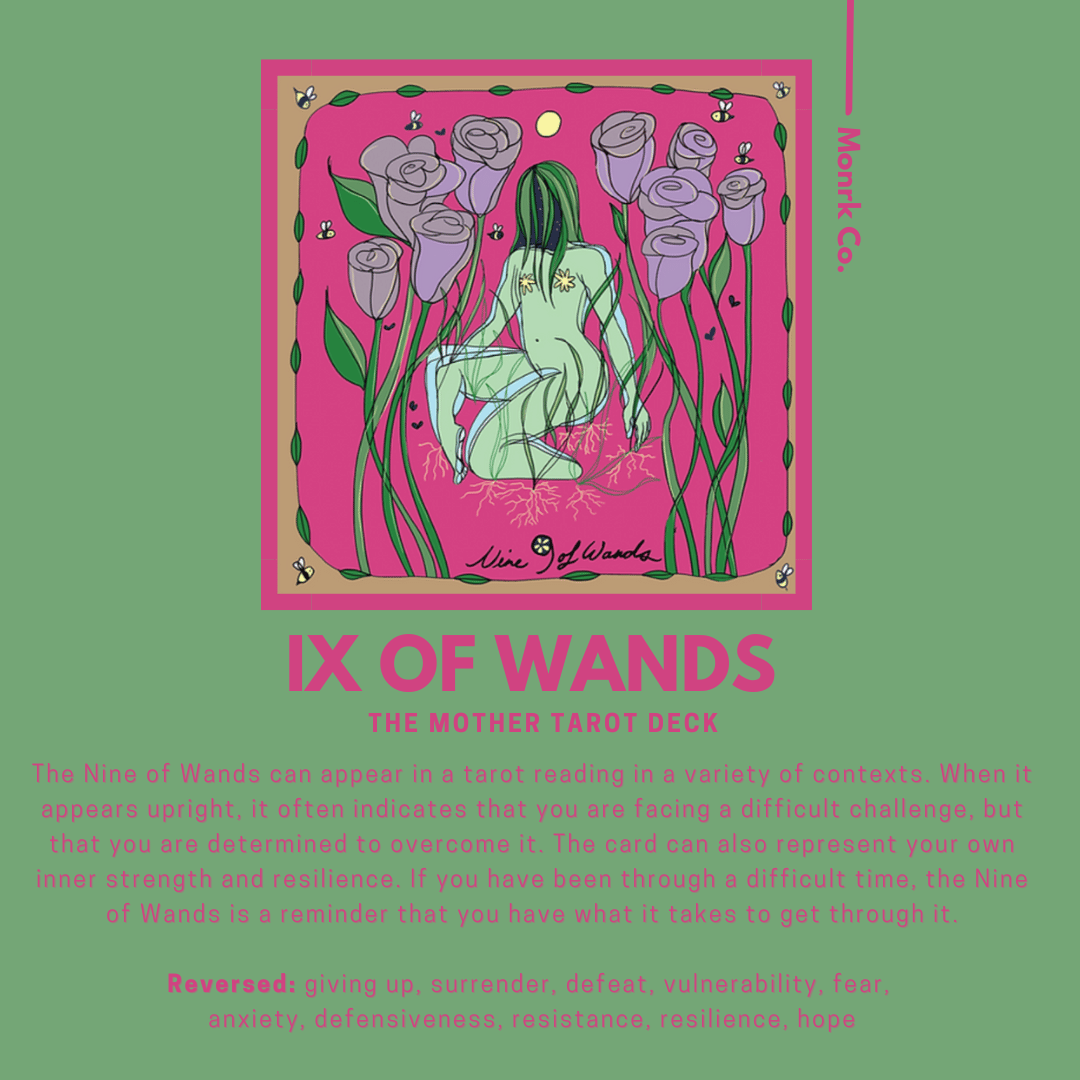 Tarot 9 of Wands: Overcoming Adversity