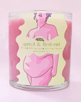 EmBodied: Fresh Mint and Apricot Scented Candle