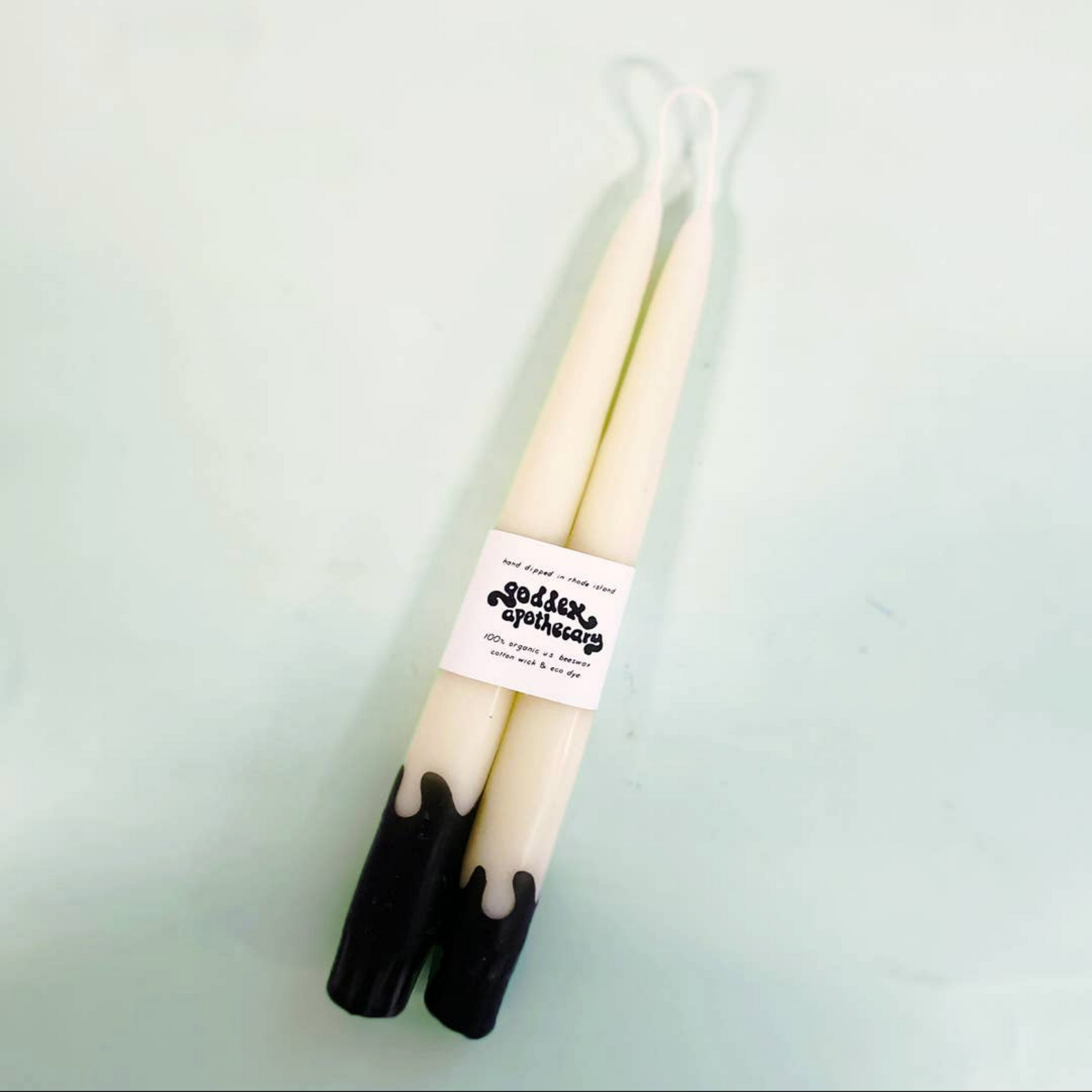 Hand Dipped Two-tone Pillar Candles