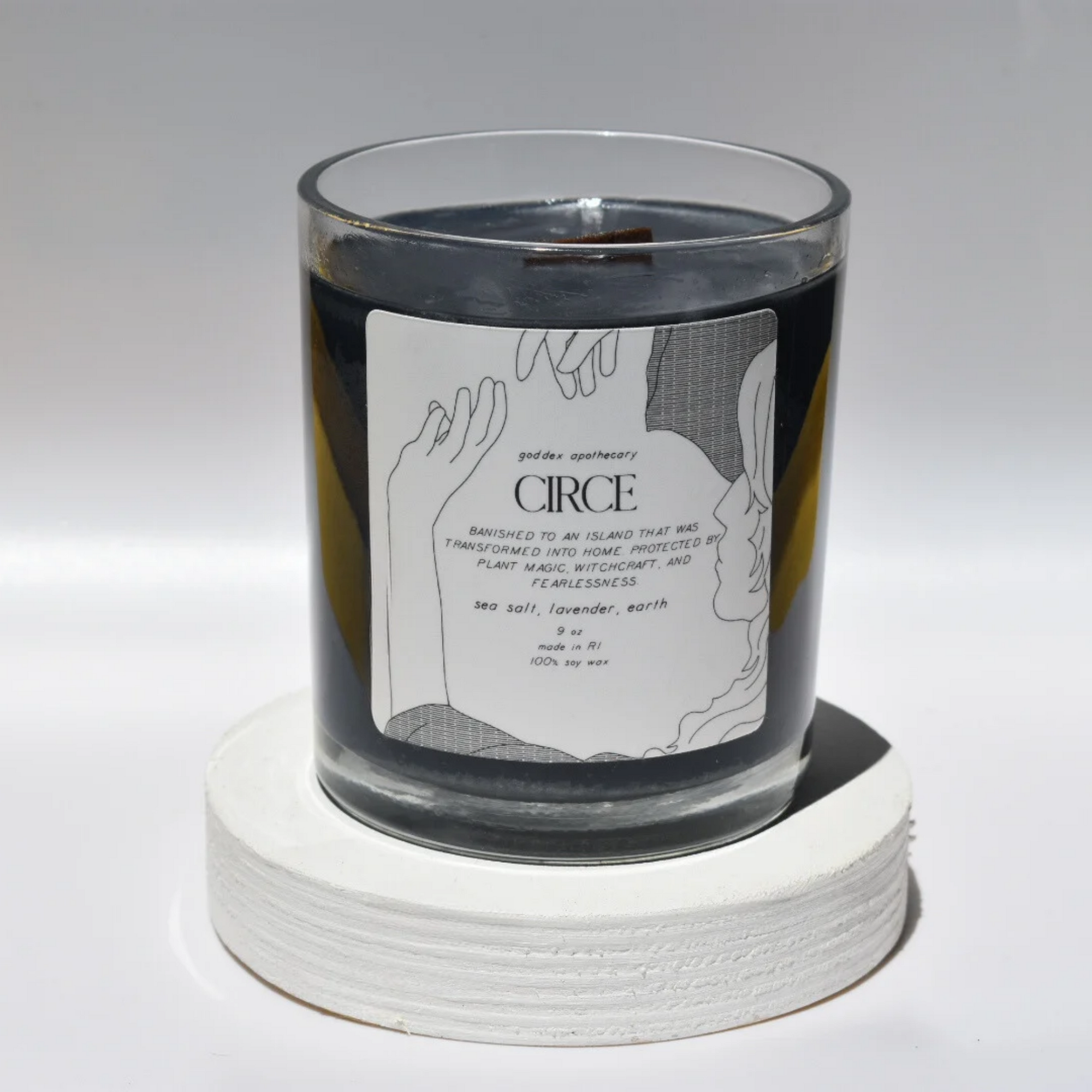 Circe's Enchantment: Black Soy Wax Candle