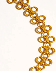 The Colette Collar - 18k Gold Etched Non-Tarnish Choker Necklace