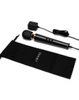 Le Wand Powerful Petite Plug-In Wand Vibrator - Black