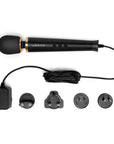 Le Wand Powerful Petite Plug-In Wand Vibrator - Black