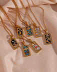 Sweatproof 18k Gold Tarot Necklace