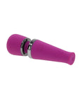 Playboy Pleasure Mic Drop Petite Wand Vibrator - Fuschia