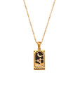 Sweatproof 18k Gold Tarot Necklace