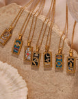 Sweatproof 18k Gold Tarot Necklace