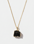 Black Tourmaline Necklace - The "Social Battery Saver"
