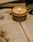 Edinburgh Library Candle
