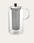 Large Glass Tea Pot with Built-in Infuser-40oz