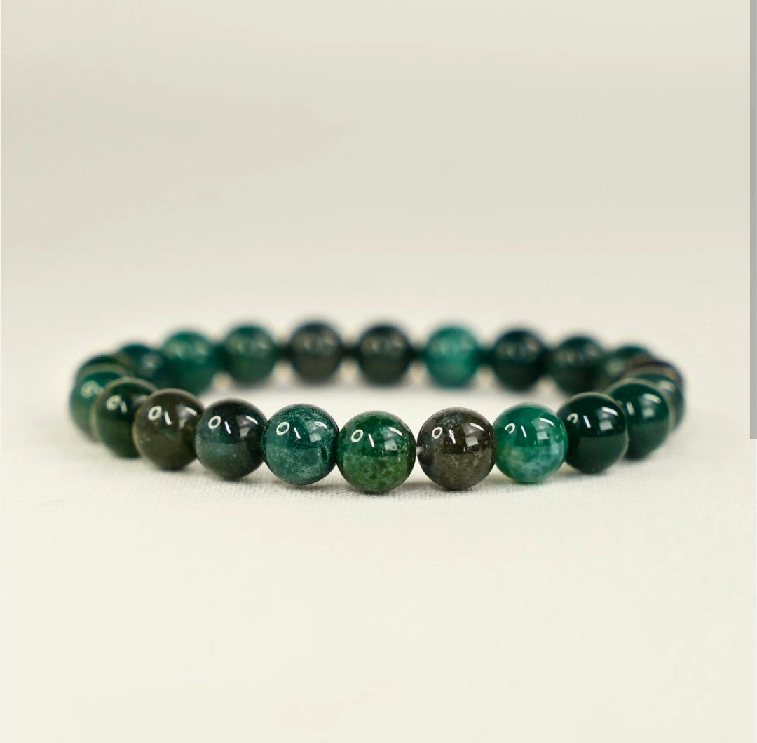 Moss Agate Bracelet - The Earth Empress
