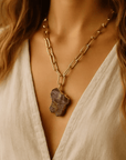 Super Seven Crystal Necklace — The "Akashic Librarian"