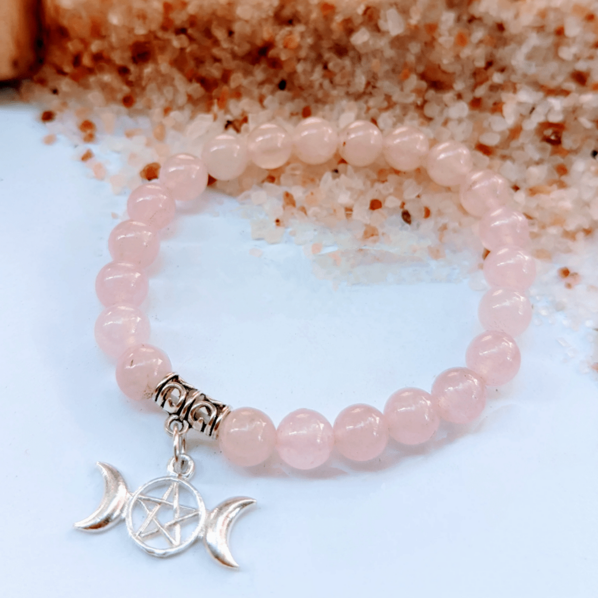 Rose Quartz Bracelet: Loving Vibes