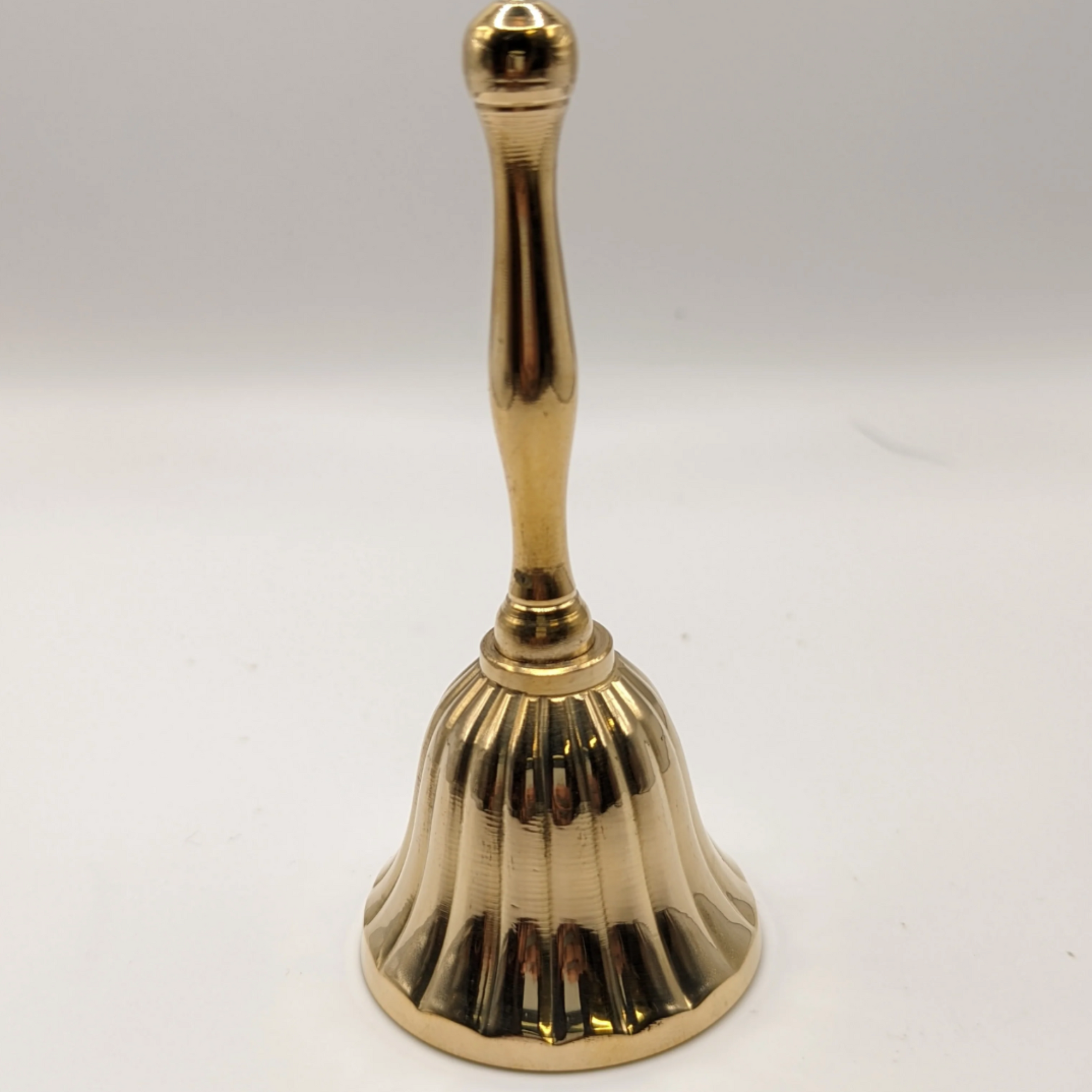 4" Scalloped Brass Alter Bell