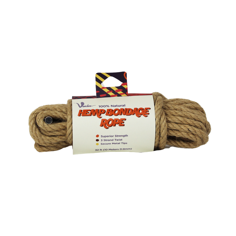 Natural Hemp Bondage Rope | 5m & 10m