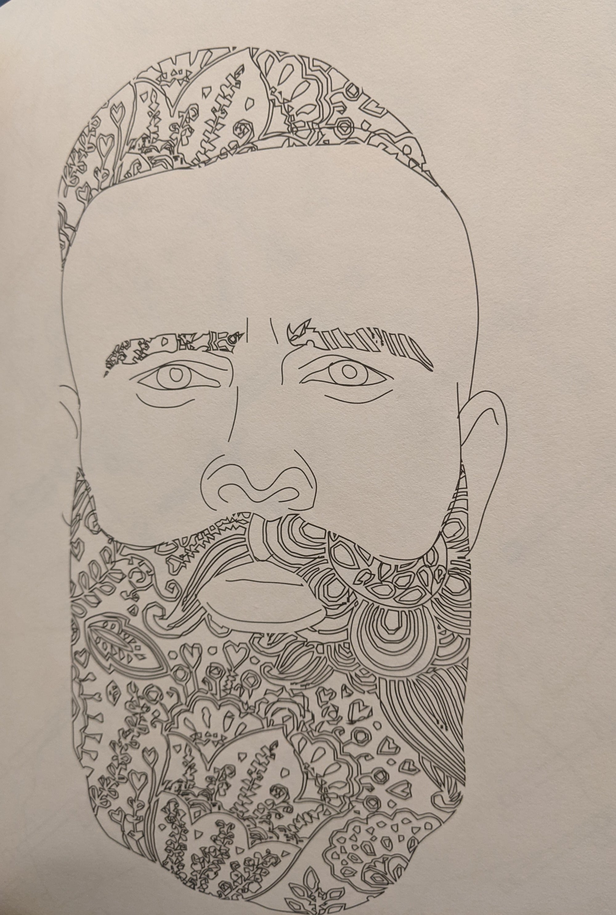 The Beard Coloring Book