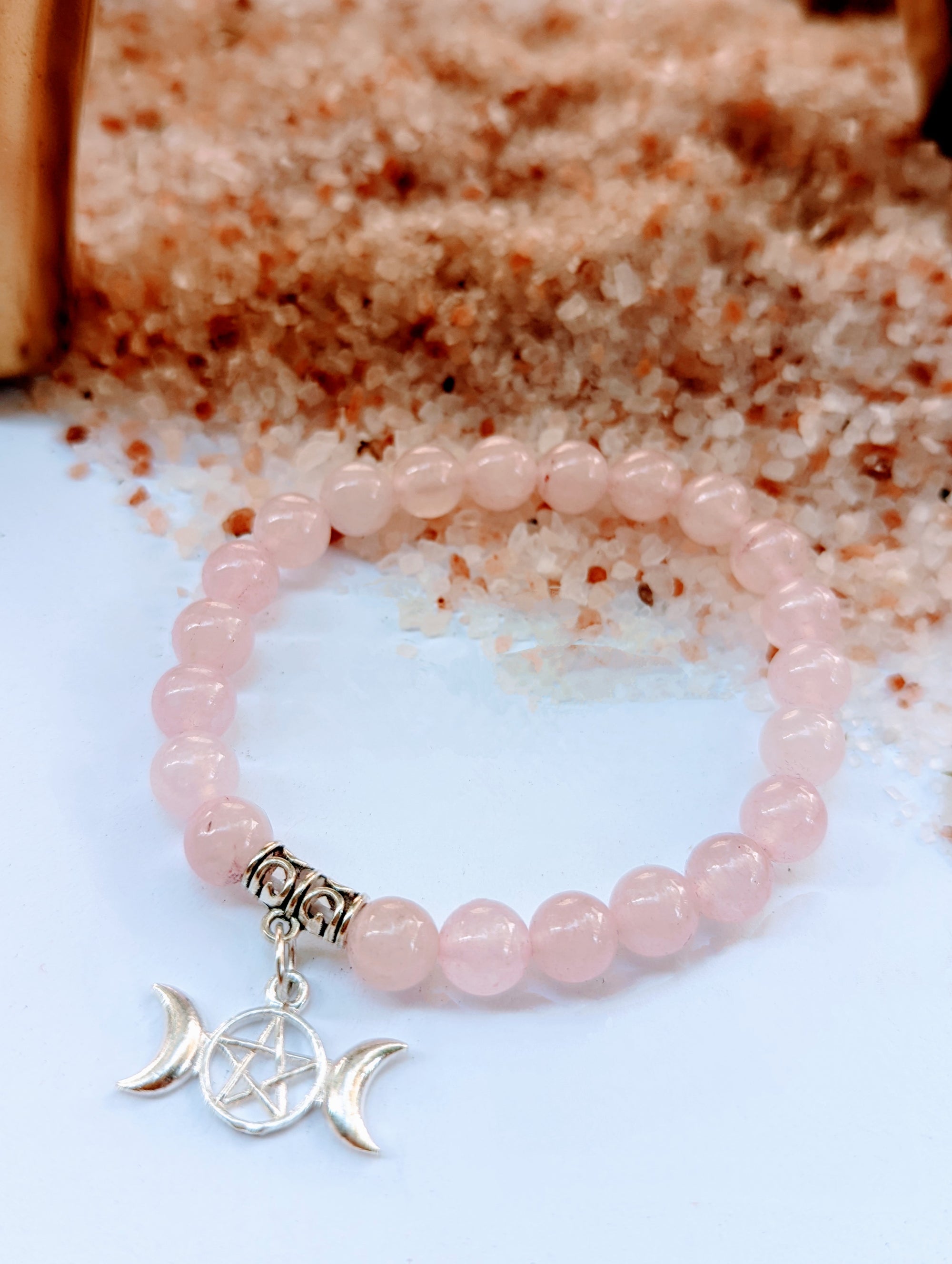 Rose Quartz Bracelet: Loving Vibes