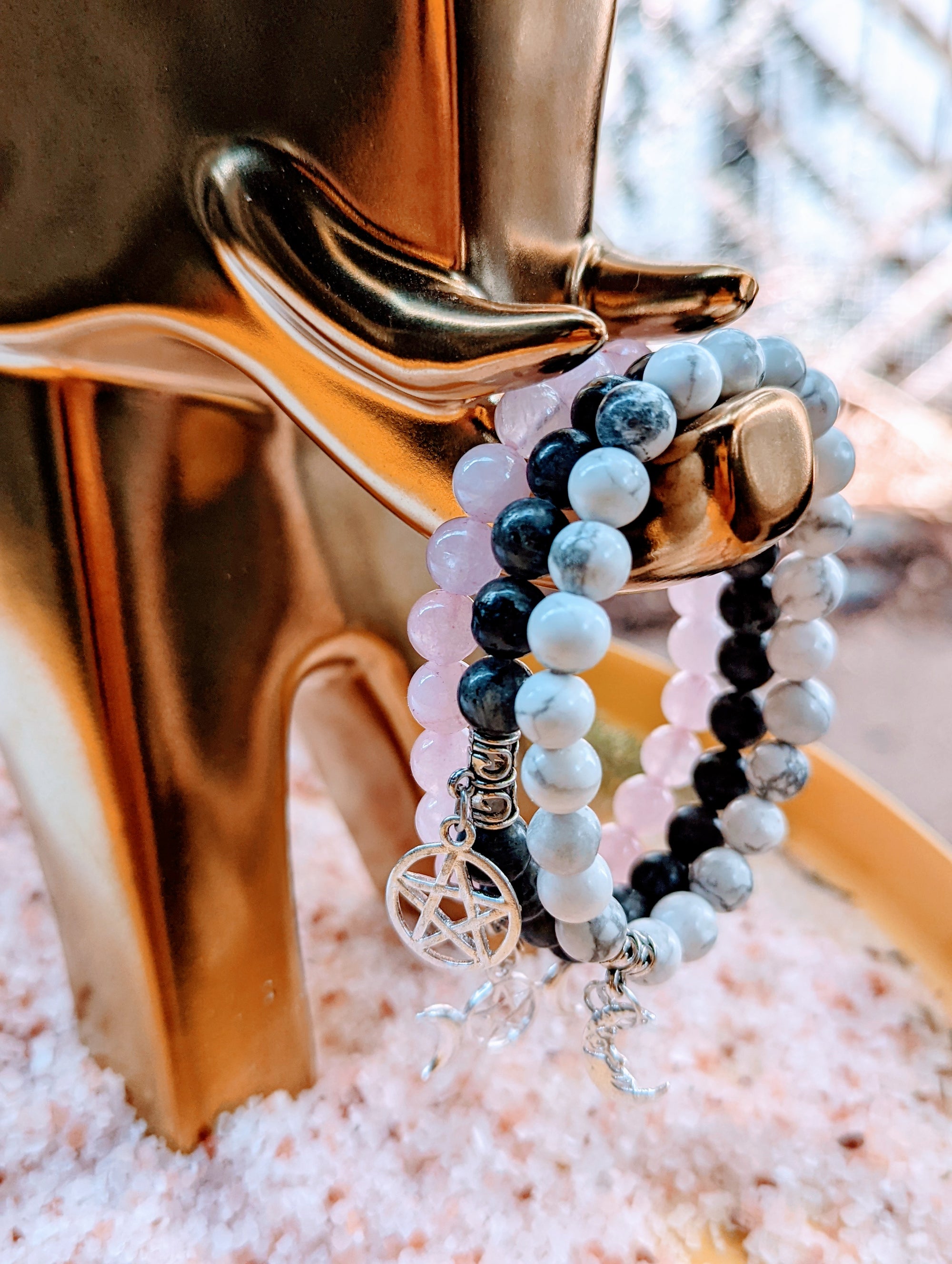 Rose Quartz Bracelet: Loving Vibes