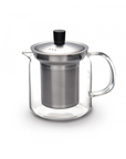 Small Glass Tea Kettle w/ Removable Infuser