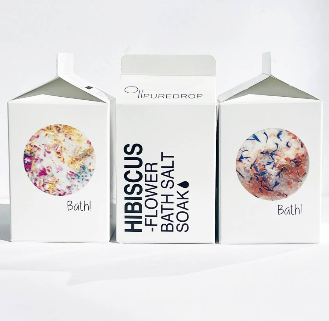 "Permission to Chill" Hibiscus Bath Soak | Stress Relief & Skin Glow-Up
