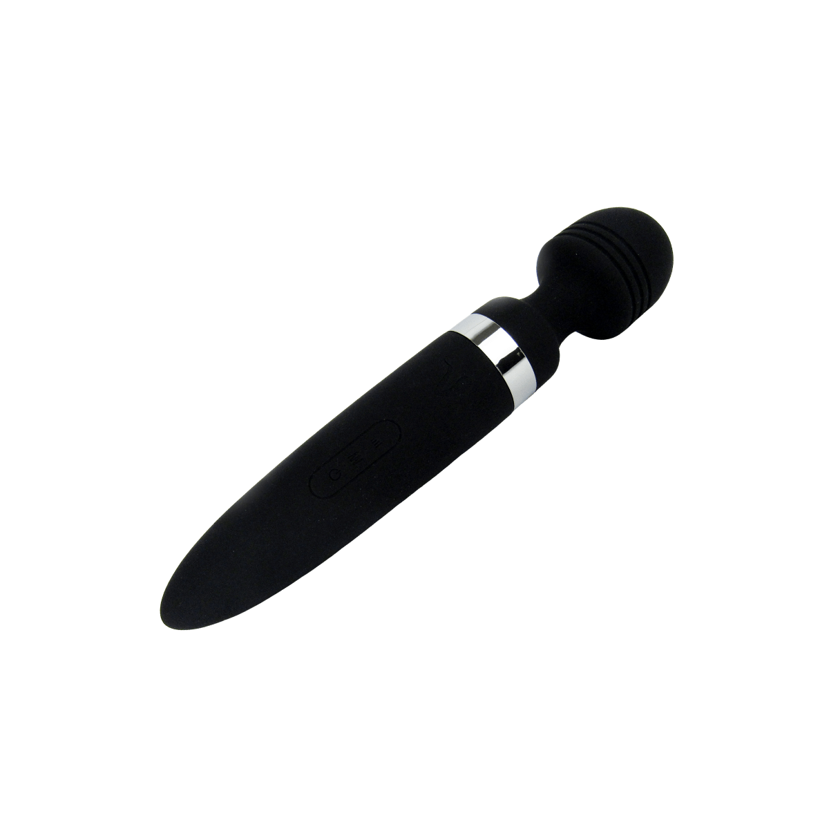 Large vibrating wand in black