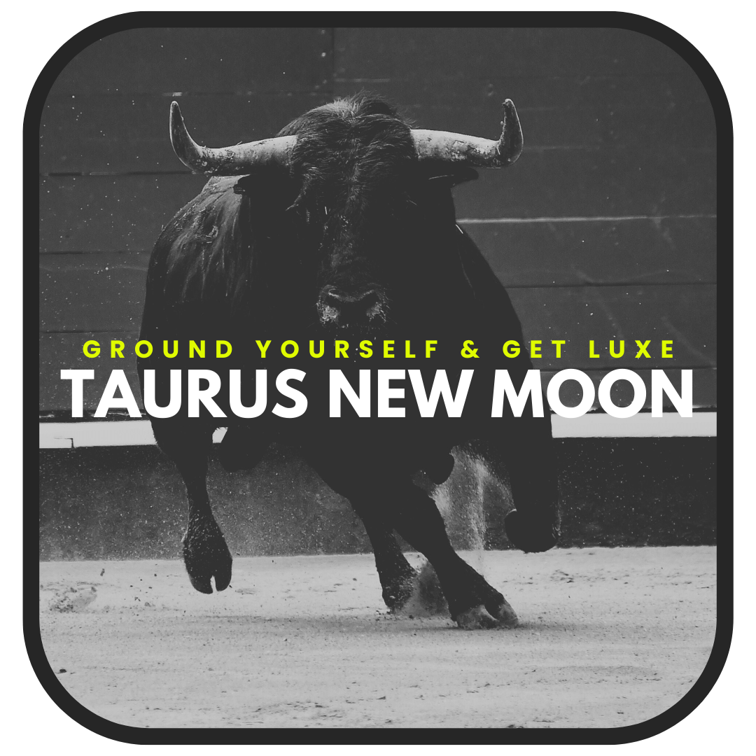 Taurus New Moon: Ground Yourself & Get Luxe, No Bull!— May 2024