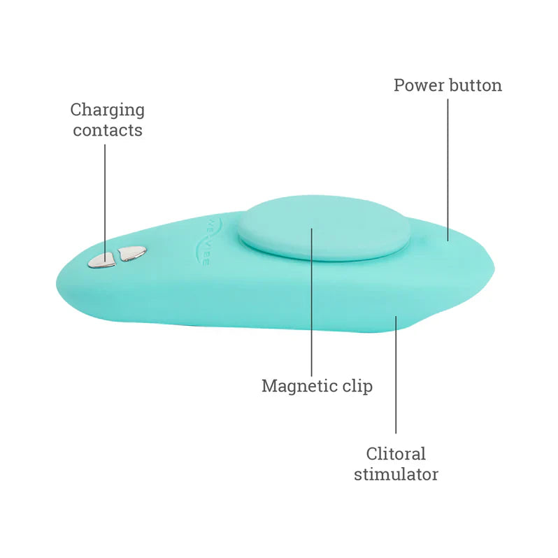 We-Vibe Moxie+ Wearable Panty Vibrator