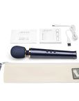 Le Wand Petite Vibrating Wand Massager - Navy Blue