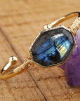 Labradorite Crystal Bracelet