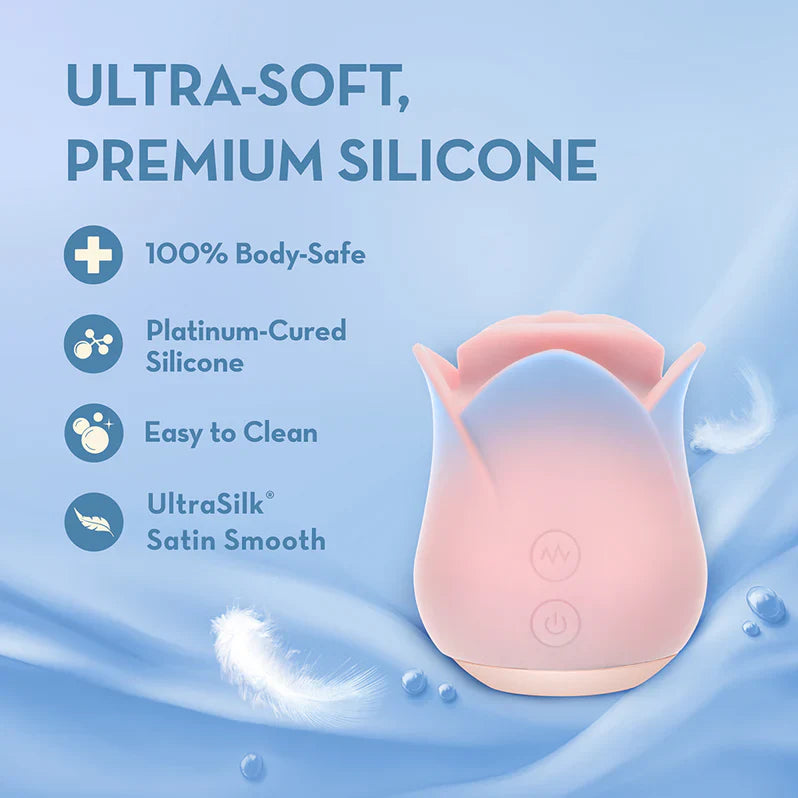 Blush Collection Kissing Rose Vibrator