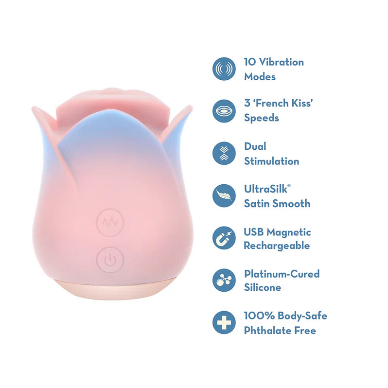 Blush Collection Kissing Rose Vibrator