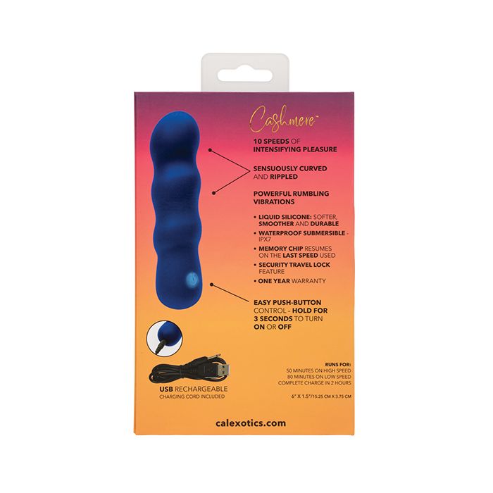 Cashmere Satin Swirl "G" G-Spot Vibe