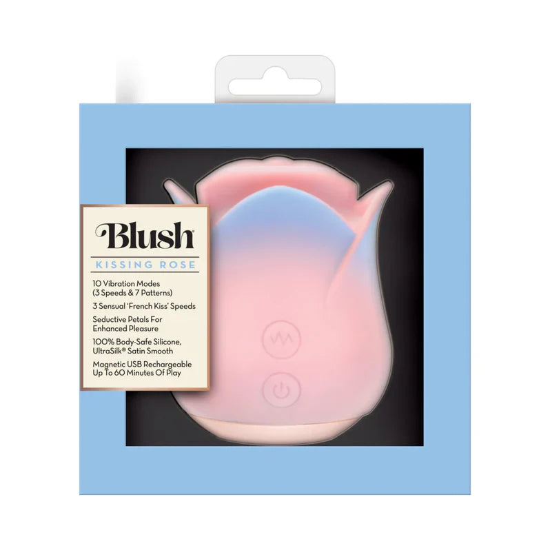 Blush Collection Kissing Rose Vibrator