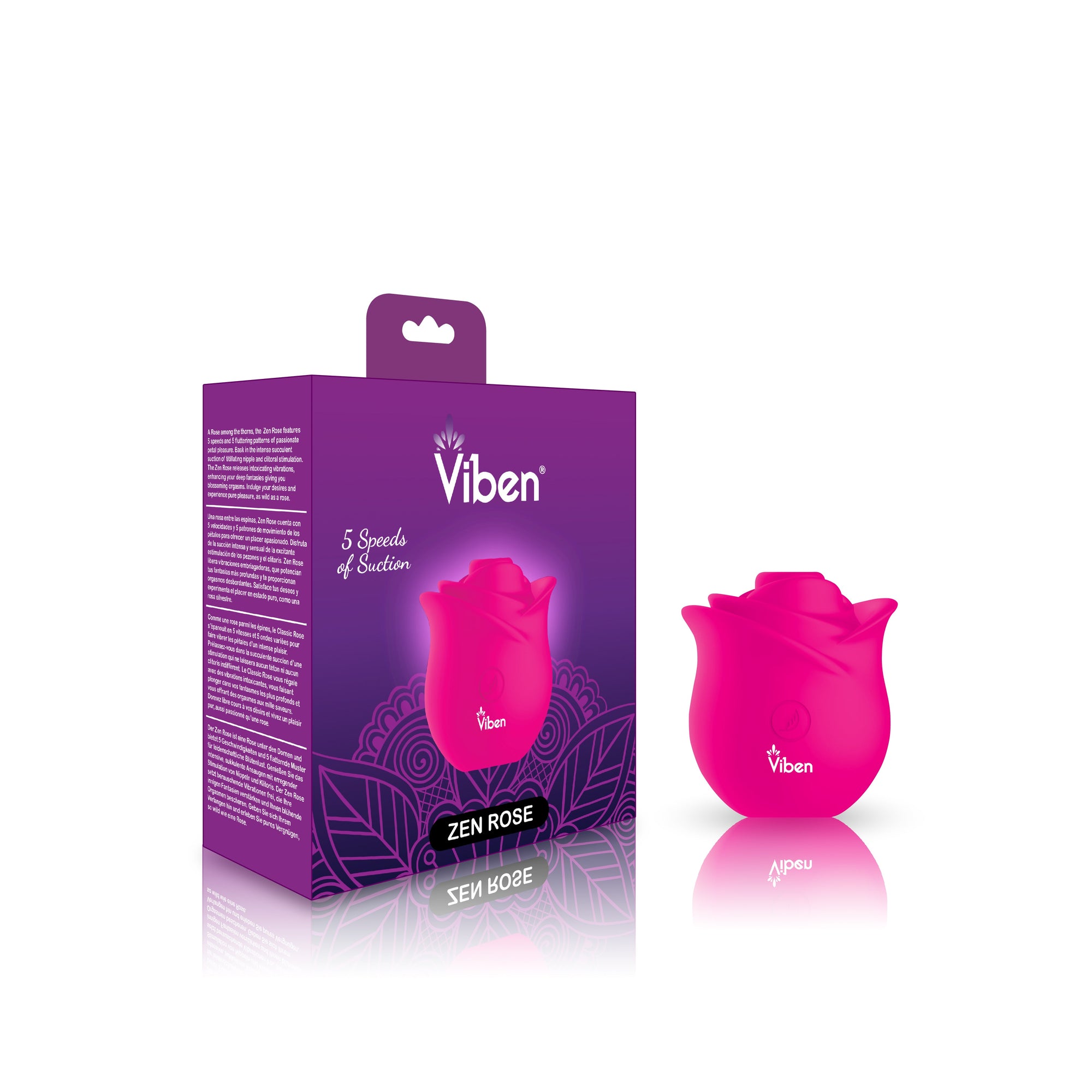 Viben Zen Rose Strong Clitoral Stimulator