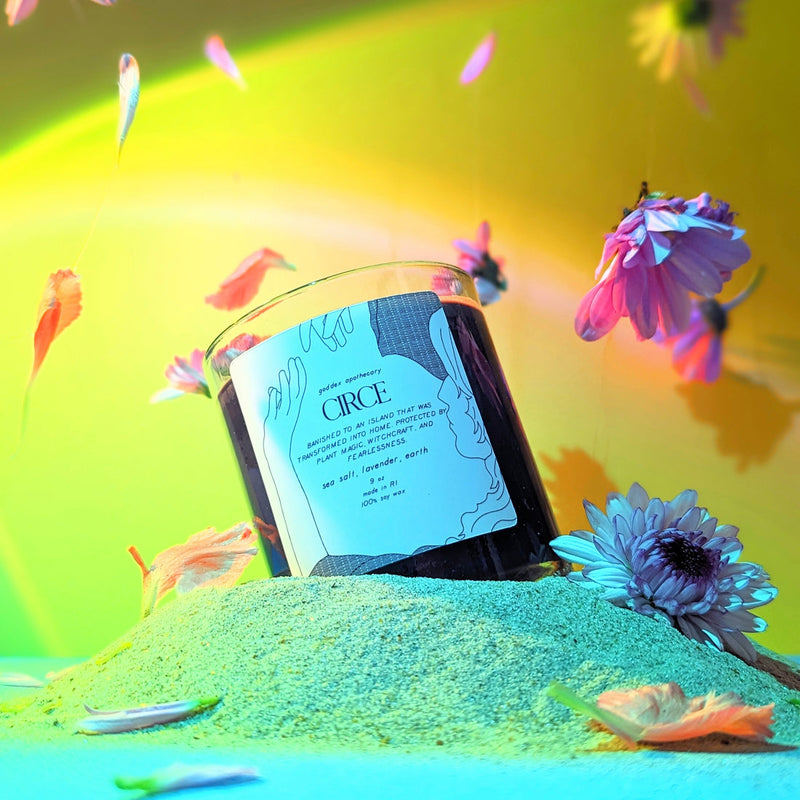 Circe's Enchantment: Black Soy Wax Candle