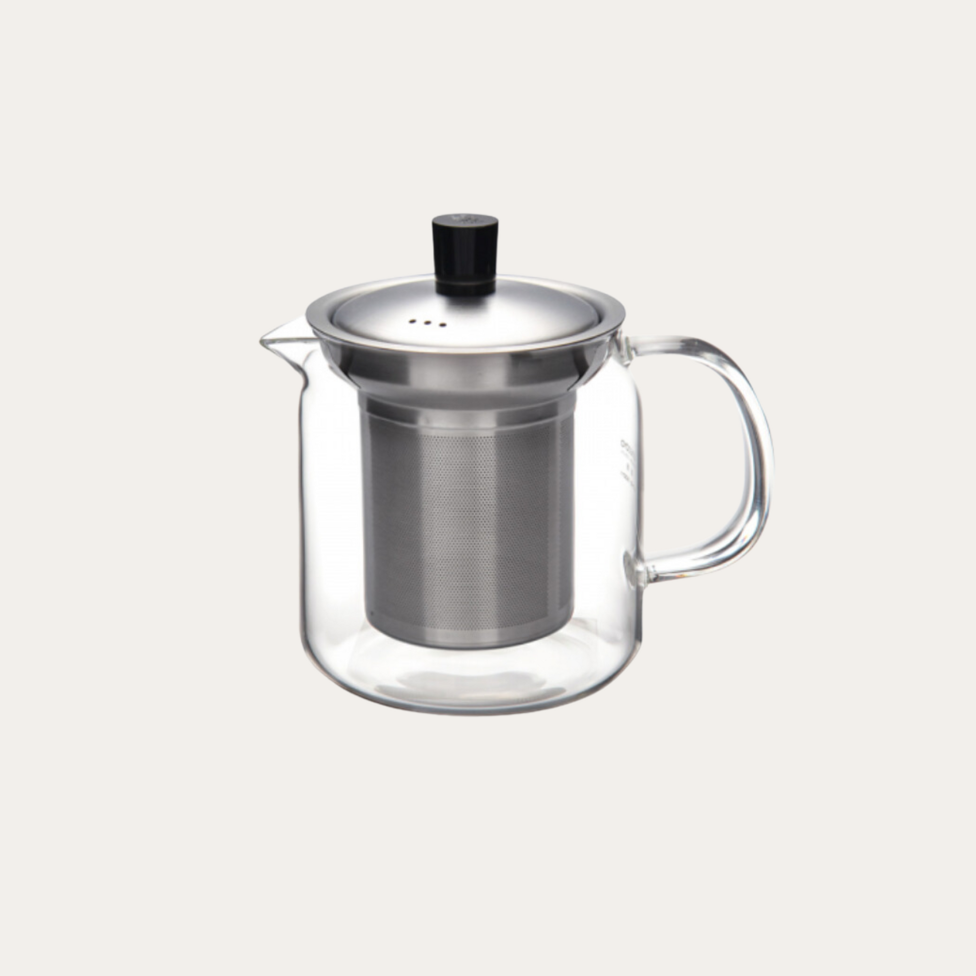 Small Glass Tea Kettle w/ Removable Infuser
