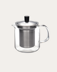 Small Glass Tea Kettle w/ Removable Infuser