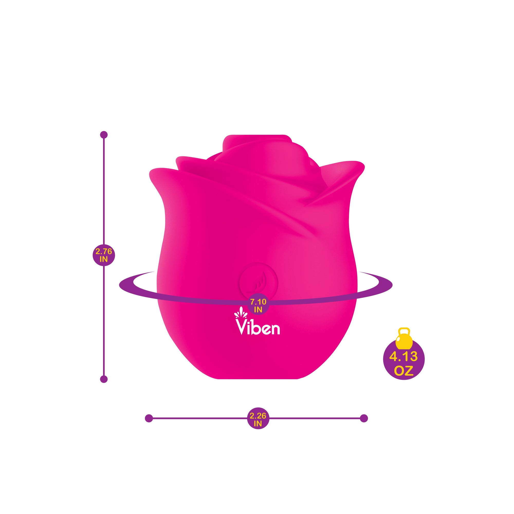 Viben Zen Rose Strong Clitoral Stimulator
