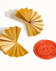 The Zaha Earrings - 18k Gold Architectural Pleated Statement Earrings
