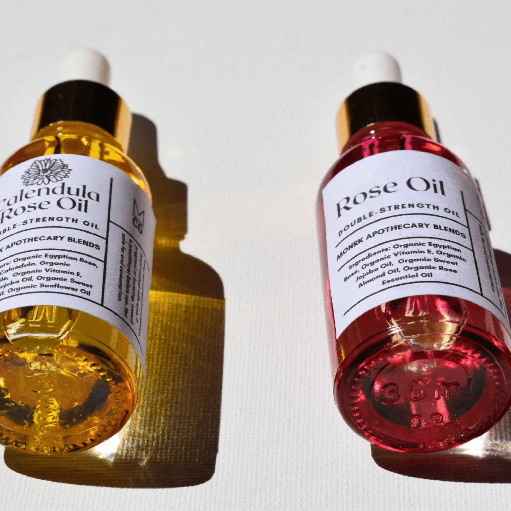 Calendula Rose Oil For Skin and Hair