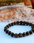 Om Mani Padme Hum & Onyx Bracelet