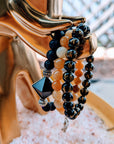 Om Mani Padme Hum & Onyx Bracelet