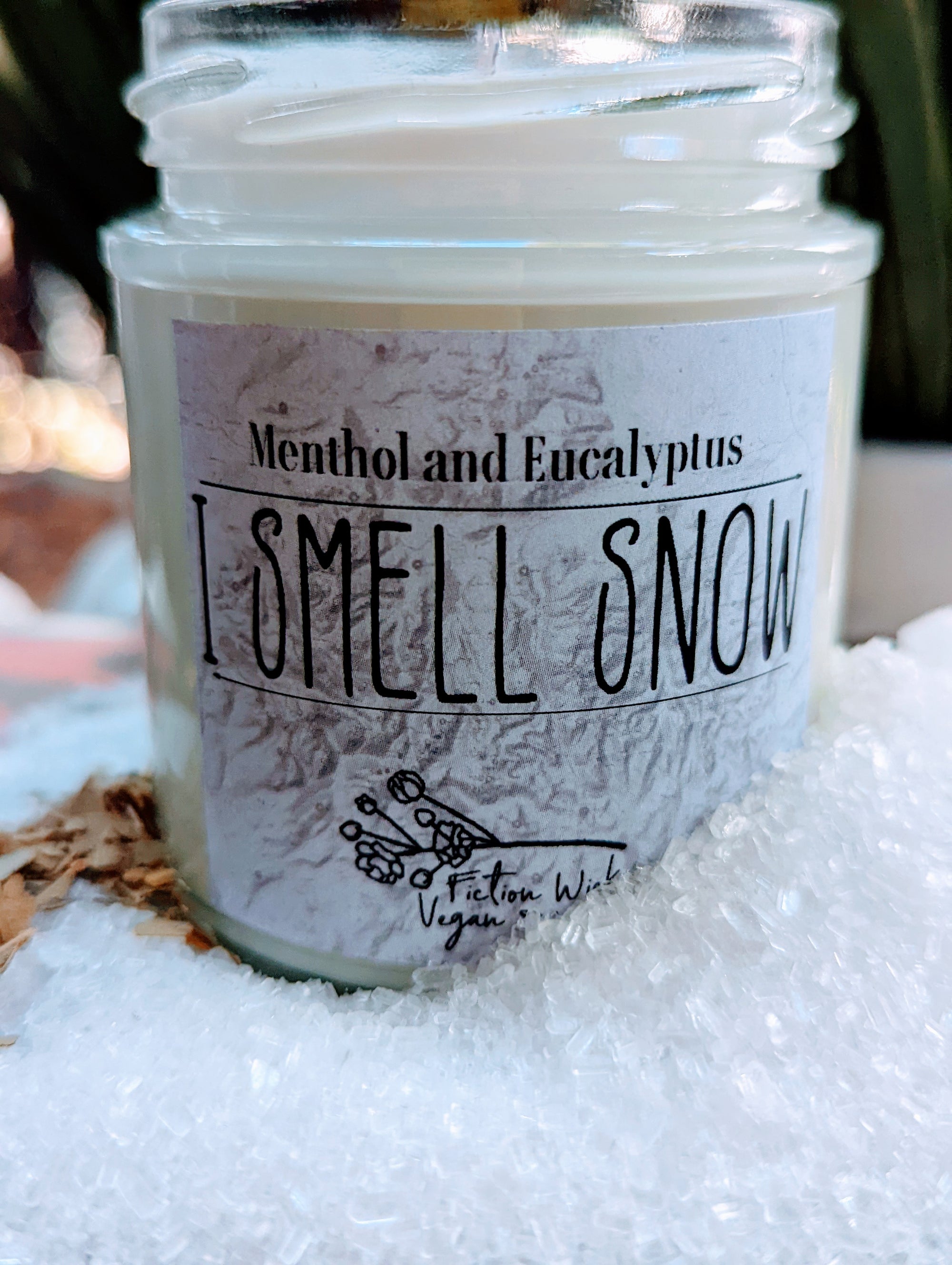 Let It Snow: Eucalyptus Candle