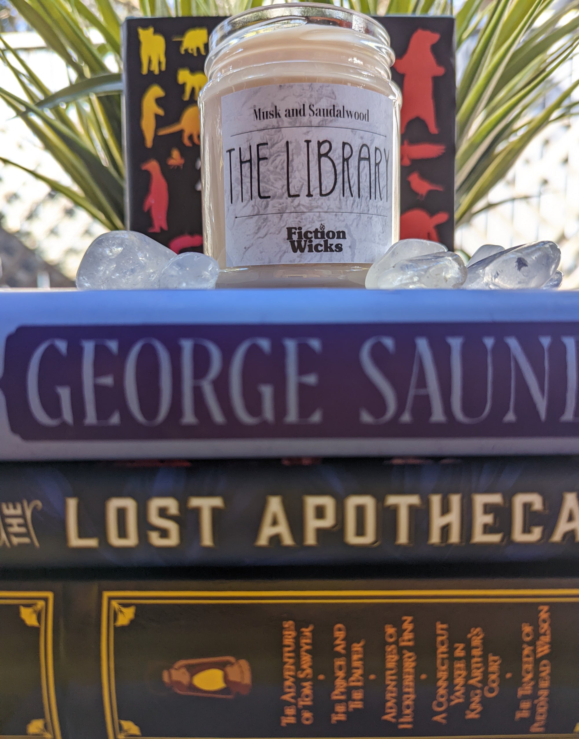 The Library: Musk &amp; Sandalwood Candle
