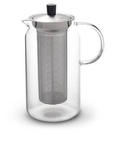 Large Glass Tea Pot with Built-in Infuser-40oz