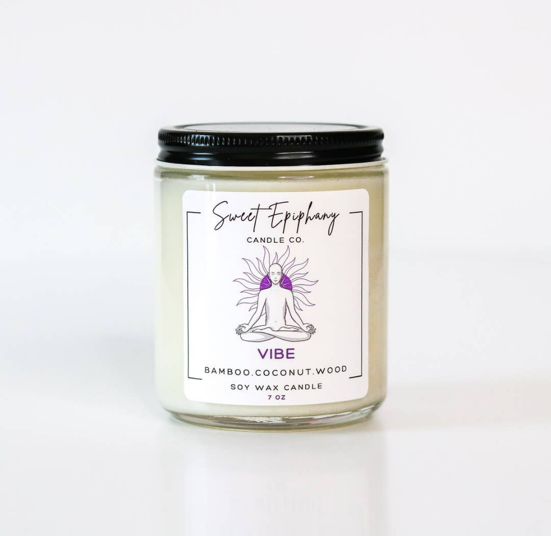 Good Vibes | Coconut-Bamboo Scented Candle