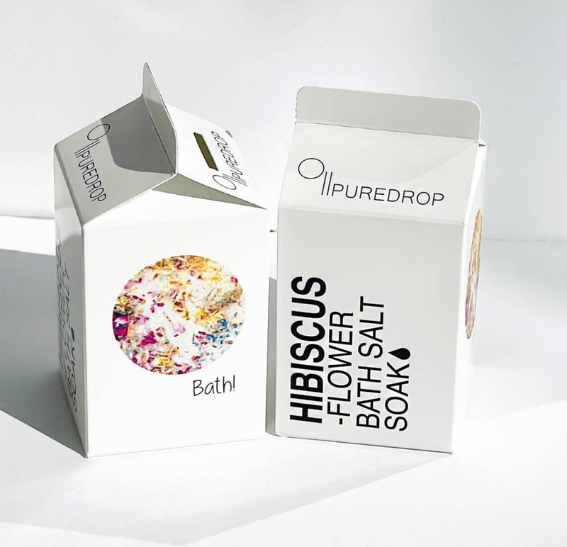 "Permission to Chill" Hibiscus Bath Soak | Stress Relief & Skin Glow-Up