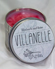 Villanelle: Rhubarb & Vanilla Candle